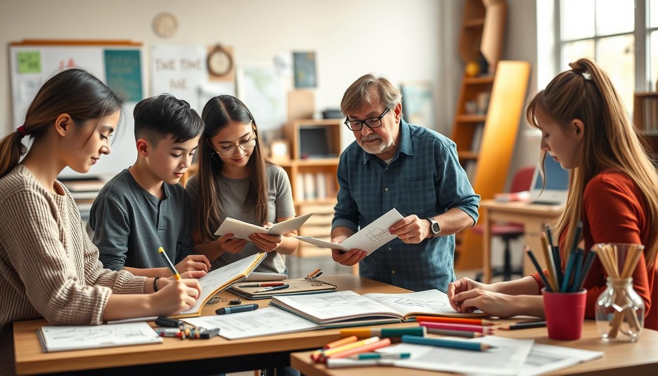 Student using online courses for flexible education